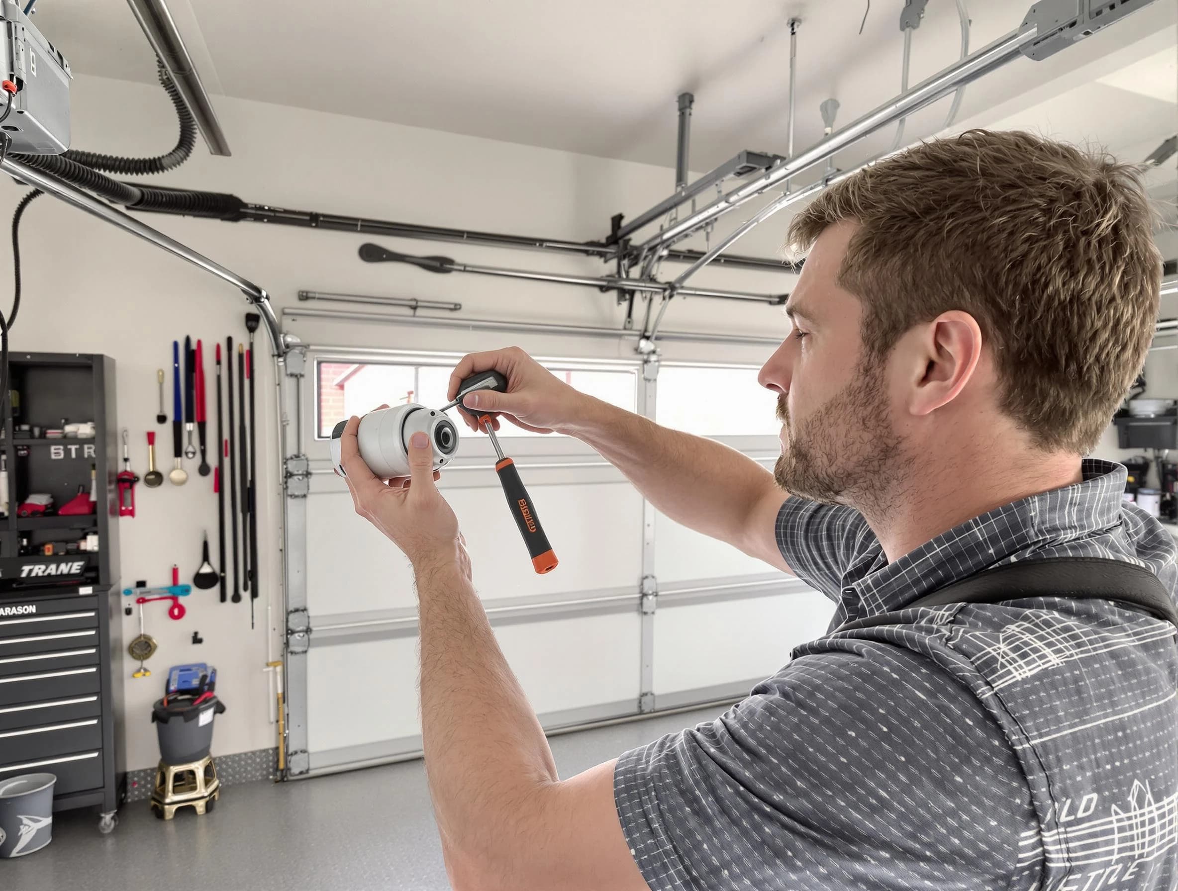 Garage door opener repair service by Wheat Ridge Garage Door Repair in Wheat Ridge