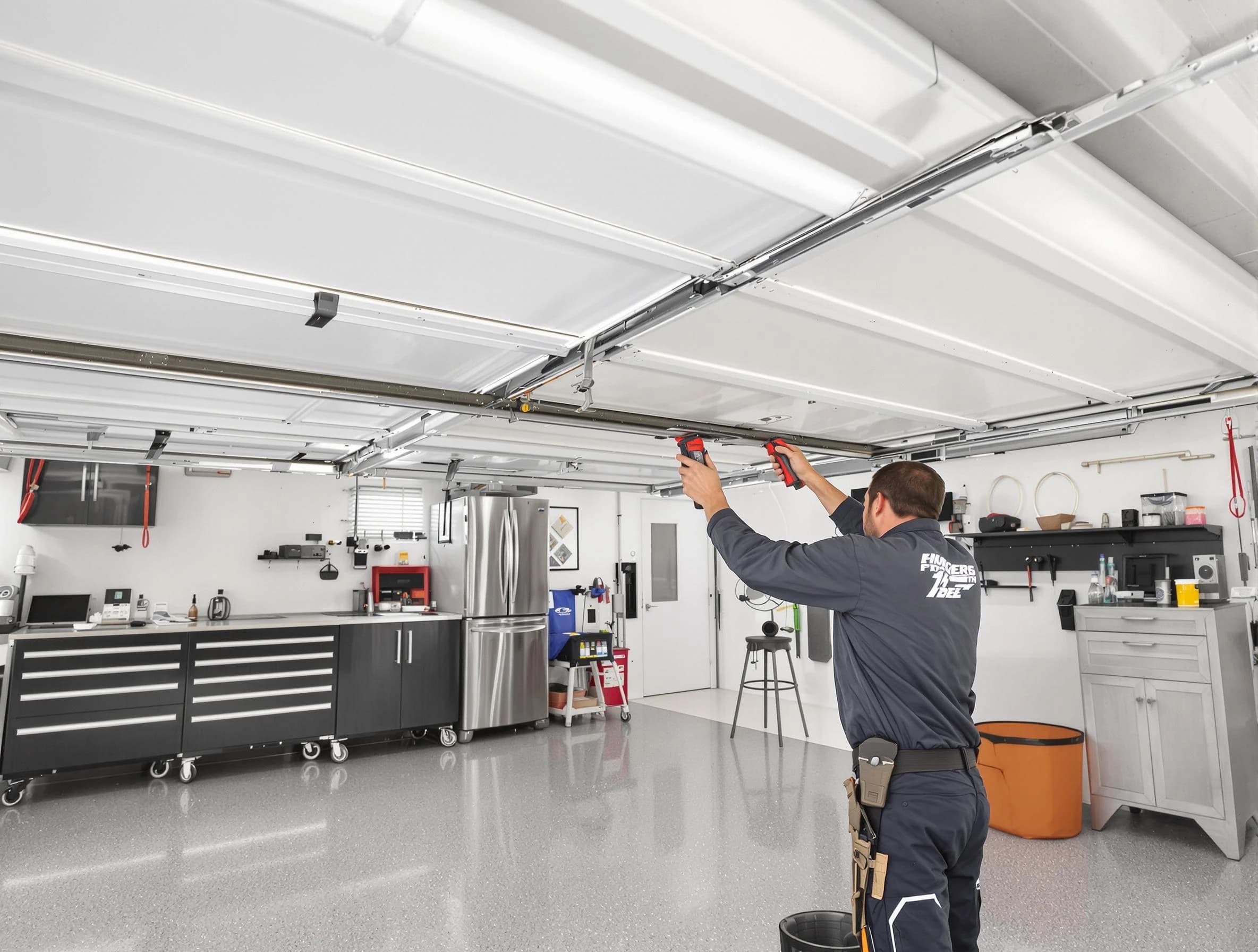 Overhead garage door repair service by Wheat Ridge Garage Door Repair in Wheat Ridge