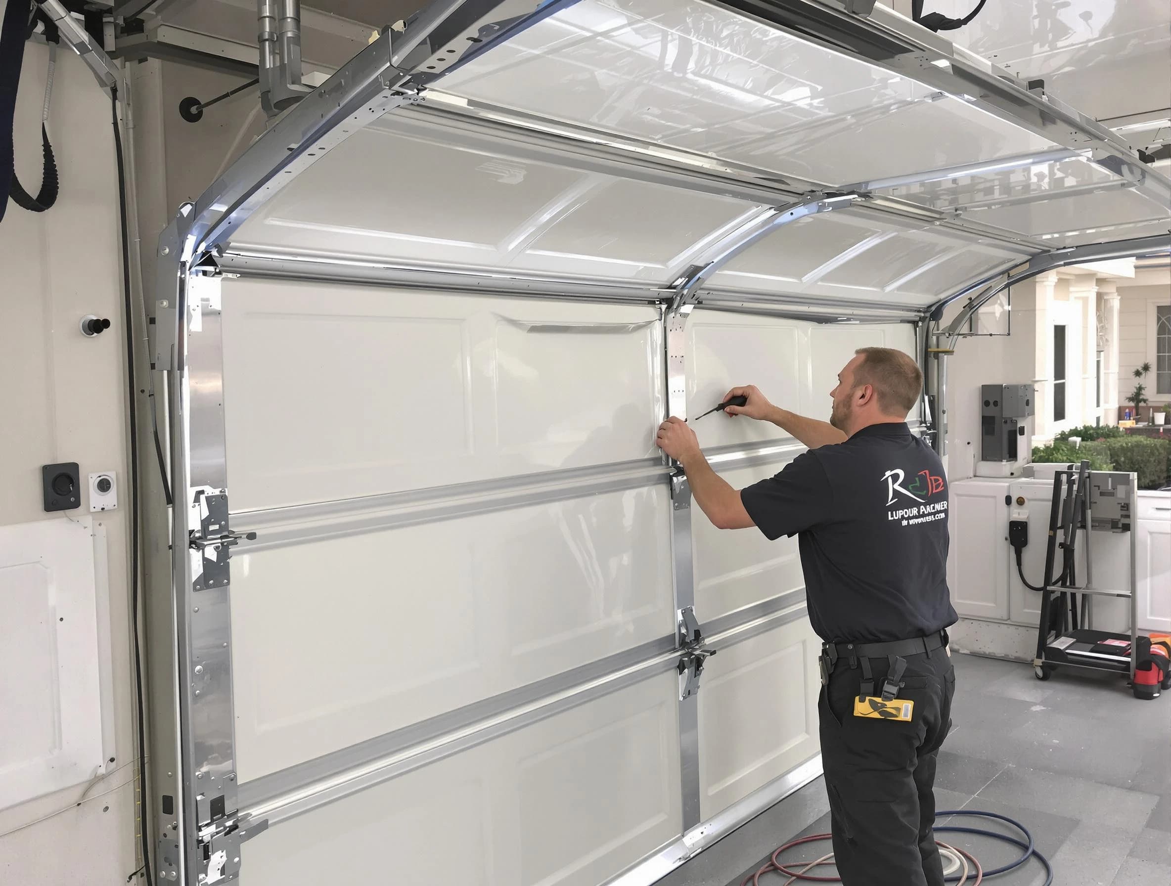 Wheat Ridge Garage Door Repair professional performing panel repair in Wheat Ridge