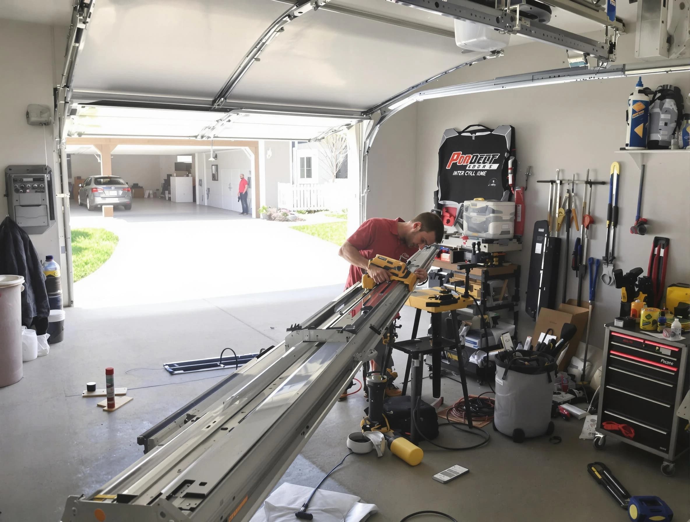 Wheat Ridge Garage Door Repair expert performing track repair in Wheat Ridge