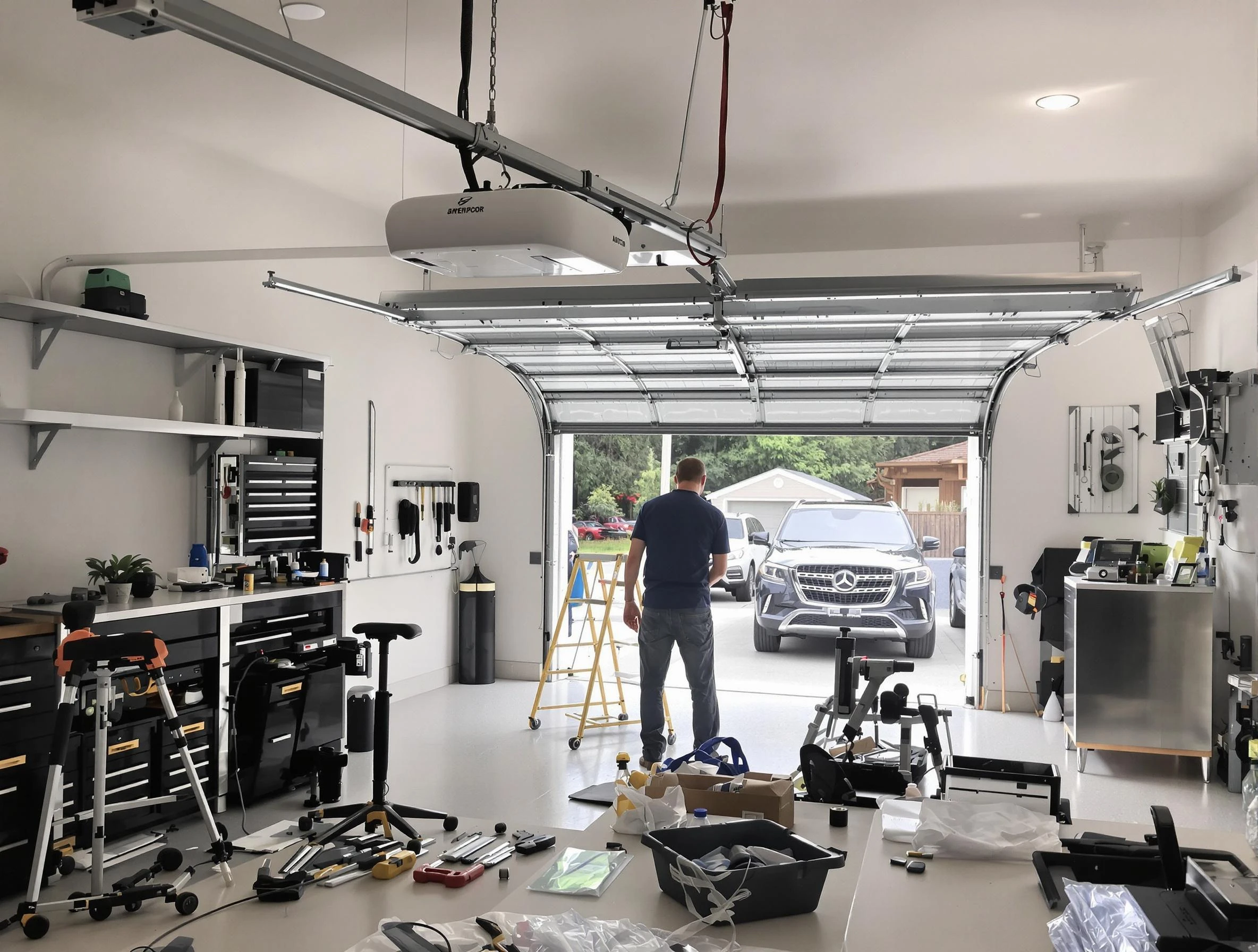 Garage door opener installation by Wheat Ridge Garage Door Repair in Wheat Ridge